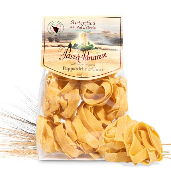 Pappardelle med æg