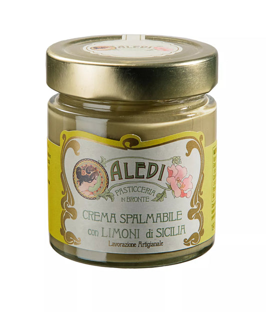 Aledi - Siciliansk lemoncreme (Crema Spalmabile con Limoni de Sicilia)